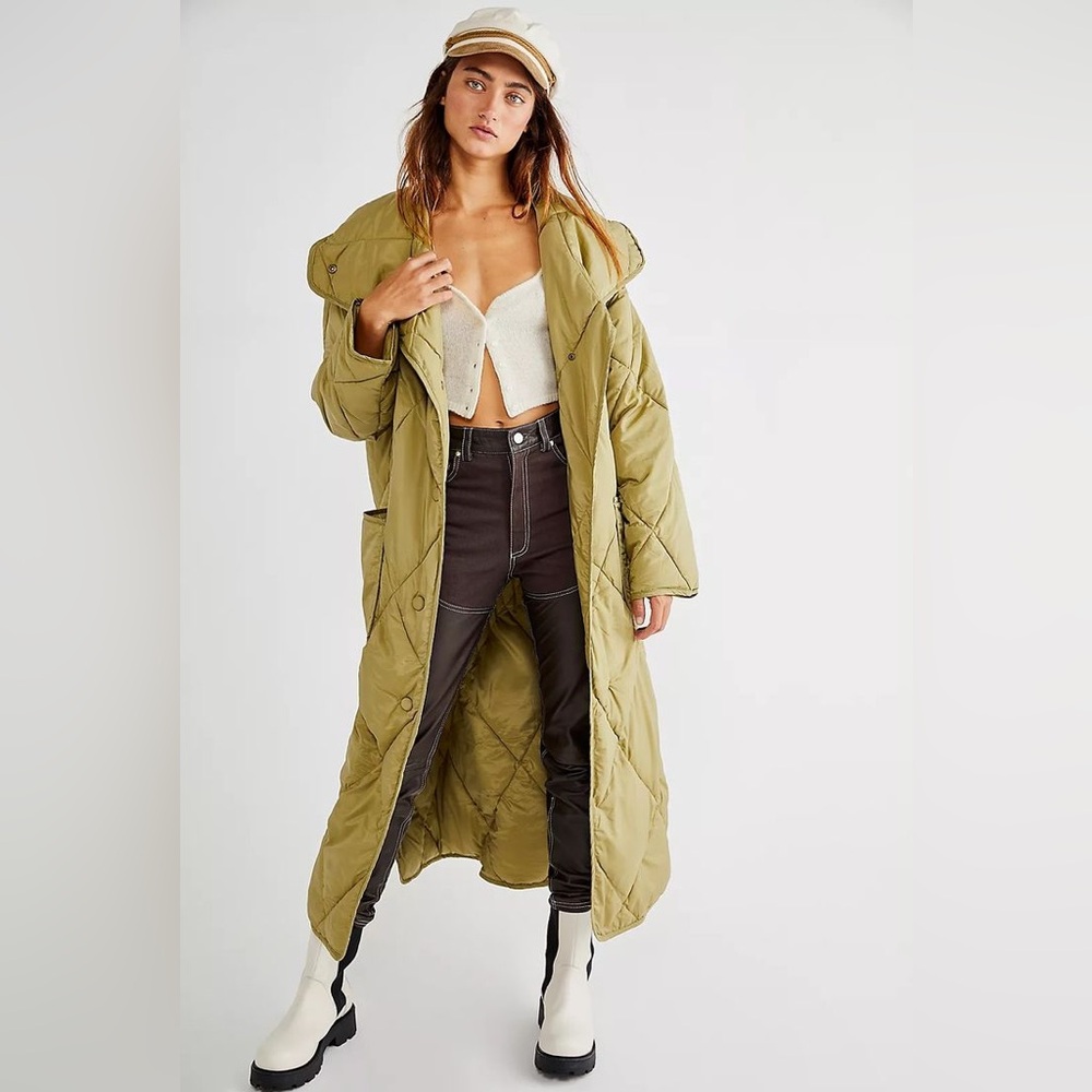 Free People we the free Joanna maxi puffer jacket